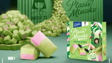Load image into Gallery viewer, WEDEL Ptasie Mleczko Matcha Cherry 340g Limited Edition
