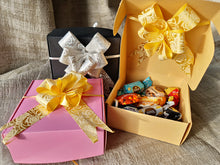 Load image into Gallery viewer, Gift Box Polish chocolates Kasztanki, Tiki Taki, Malaga, Michalki Classic, Michalki Coconut, Michalki White, and Advocat. Chocolate Gift