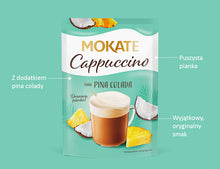 Load image into Gallery viewer, Cappuccino Mokate with Pina Colada flavor 40 g