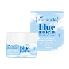 Load image into Gallery viewer, Bielenda Blue Matcha Moisturising Balancing Face Foam-Cream 50ml