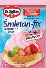 Load image into Gallery viewer, Dr. Oetker Śmietan-fix Pink 7g