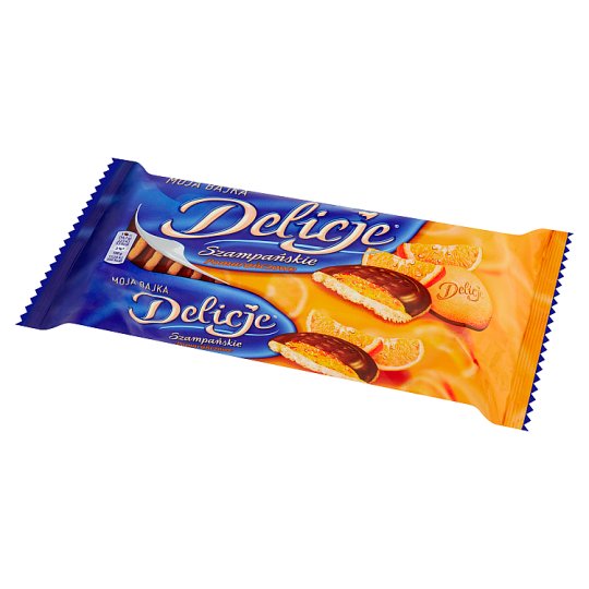 Wedel delicje Biscuits with Orange Jelly Coated with Chocolate 147 g