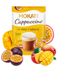 Load image into Gallery viewer, Mokate Cappuccino Mango with Passion Fruit 40g
