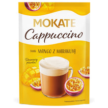 Load image into Gallery viewer, Mokate Cappuccino Mango with Passion Fruit 40g
