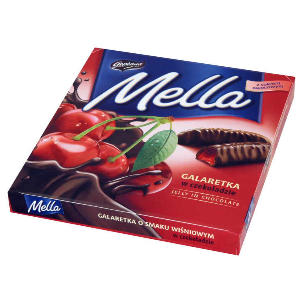 Goplana Mella Jelly in Chocolate Cherry Flavor 190 g