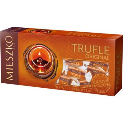 Mieszko Pralines Original Chocolate Truffles With Rum 230G