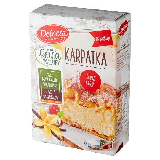 Delecta From the heart of nature Karpatka mixture for baking cakes 390 g