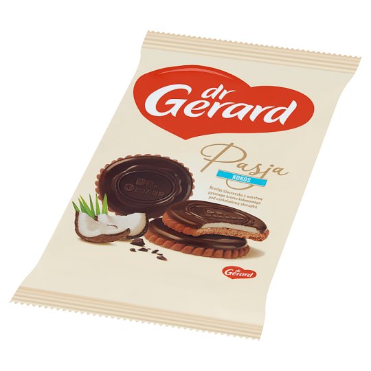 dr Gerard Pasja Biscuits with coconut cream and chocolate 170 g