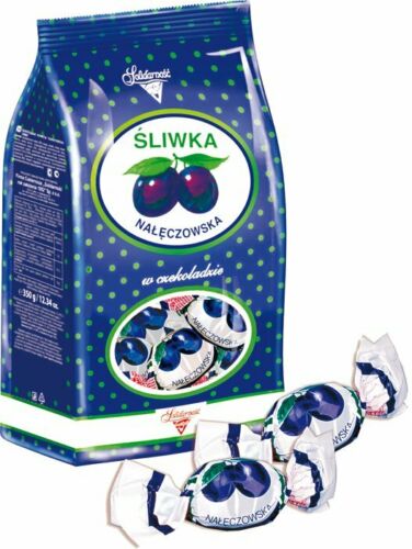 Solidarnosc Plums In Chocolate Naleczowska 350g Sliwka Naleczowska