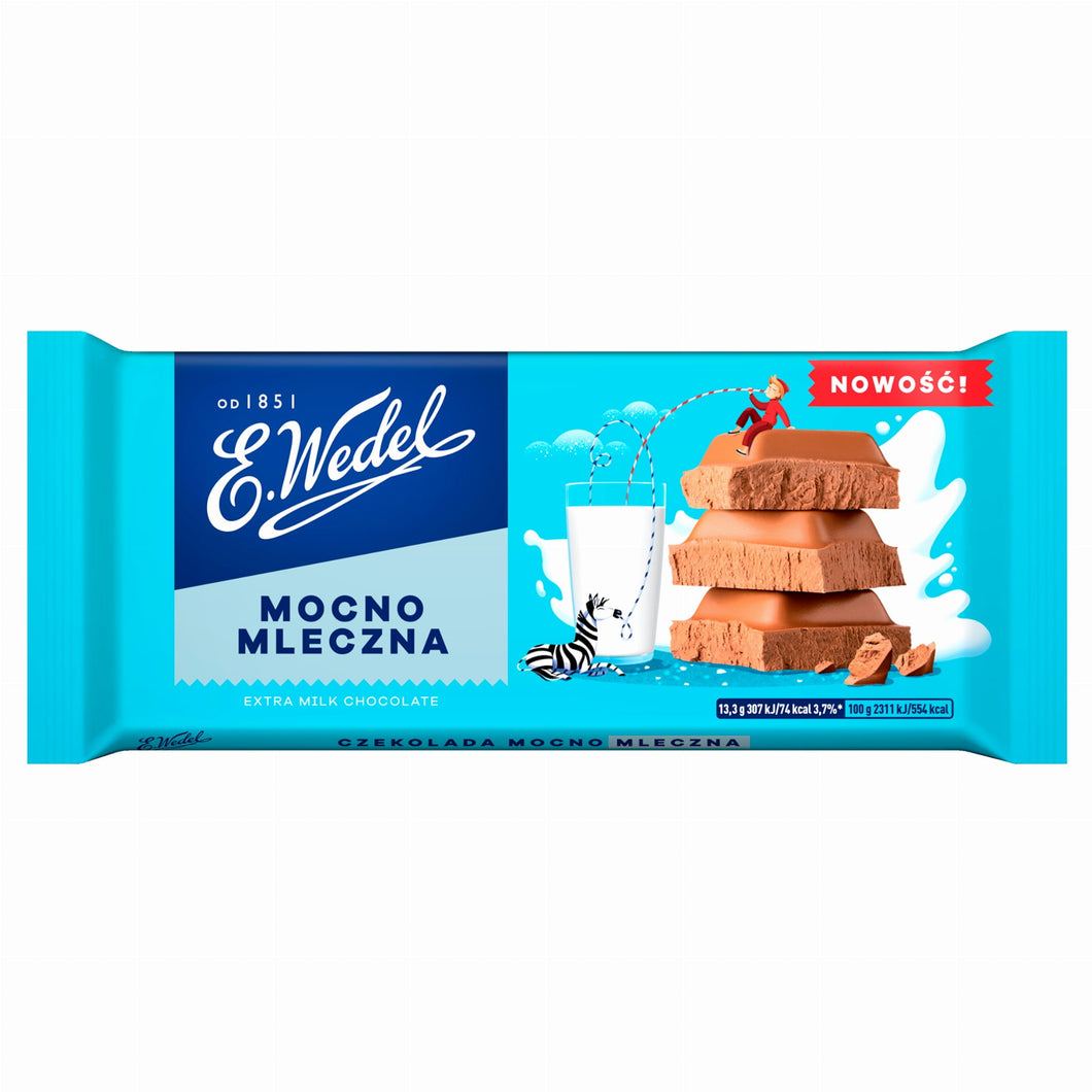 WEDEL EXTRA MILK CHOCOLATE 80G