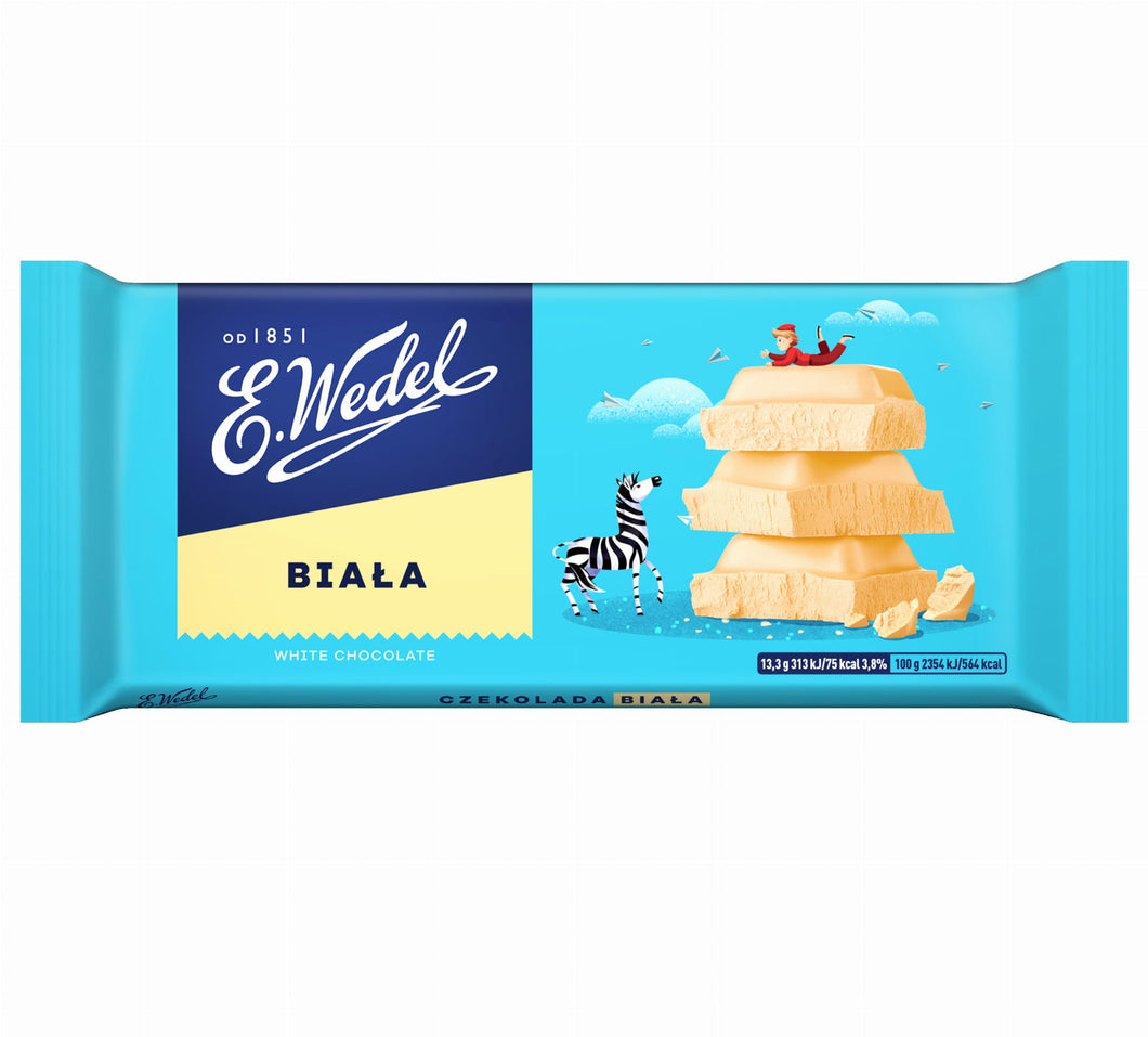 WEDEL WHITE CHOCOLATE 80G