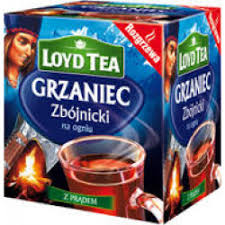 Loyd Grzaniec Zbójnicki on fire Tea