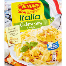 WINIARY SAUCES FOR PASTA ITALIA FOUR CHEESE WITH BASIL 37G