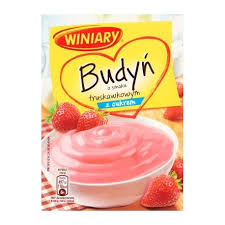 Winiary pudding with strawberry sugar,  60 g