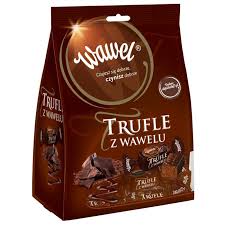 Wawel Truffles  Rum-flavored candies in chocolate 245 g