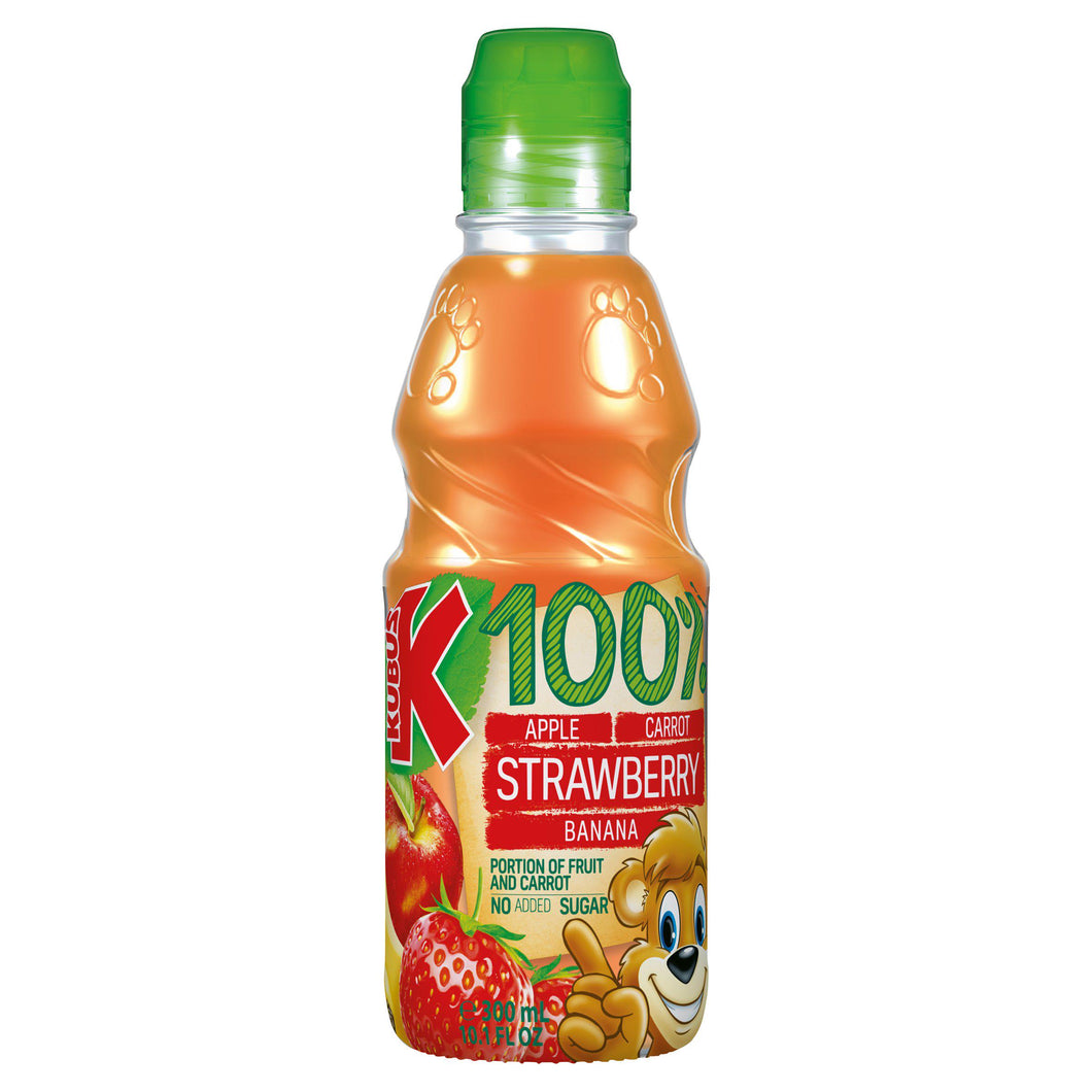 KUBUS GO banana-strawberry 300ml