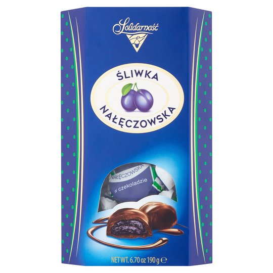 Solidarnosc Plums In Chocolate Naleczowska 190G